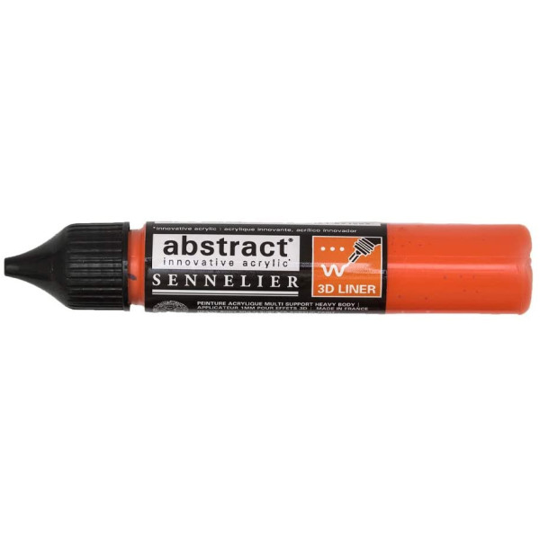 liner-abstract-sennelier-rouge-cadium-orange