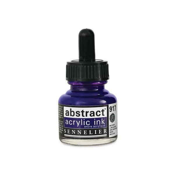 Encre Acrylique en flacon - pourpre - Sennelier pas cher