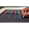 Lot De 12 Stylos Gel Moonlight Fluorescent - Sakura | à seulement 17,99 €