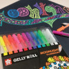 Lot De 12 Stylos Gel Moonlight Fluorescent - Sakura | Surdiscount