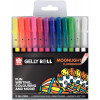 Lot De 12 Stylos Gel Moonlight Fluorescent - Sakura pas cher