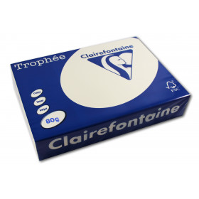 photo-500 Feuilles A4 - 80G - Couleur Pastels - Ivoire - Trophée Clairefontaine 1871C
