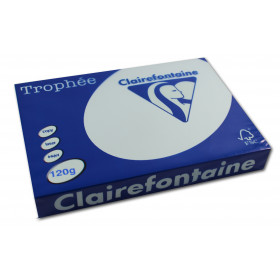 250 feuilles A4 - 120g - Couleur pastels - Bleu - Trophée Clairefontaire