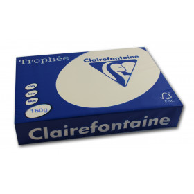 250 feuilles A4 - 160g - Couleur pastels - Ivoire - Trophée Clairefontaire