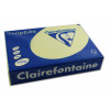 250 feuilles A4 - 160g - Couleur pastels - Canari - Trophée Clairefontaire