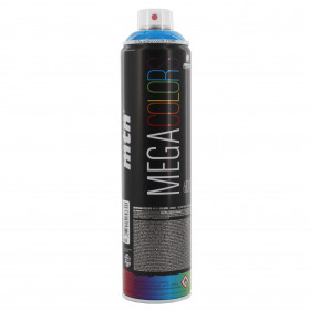 Bombe de peinture mega 600ml - bleu electrique - Mtn pas cher