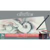 Boîte métal - Crayons - Beaux-arts - Esquisse - Dessin - Portrait - 26 pièces - Cretacolor