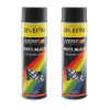 Lot de 2 bombes de peinture - noir mat - Motip pas cher