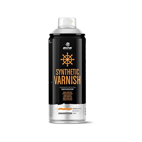 photo-Vernis - Synthétique - Satiné - Protection UV, chocs, intempéries - MTN PRO - 400ml