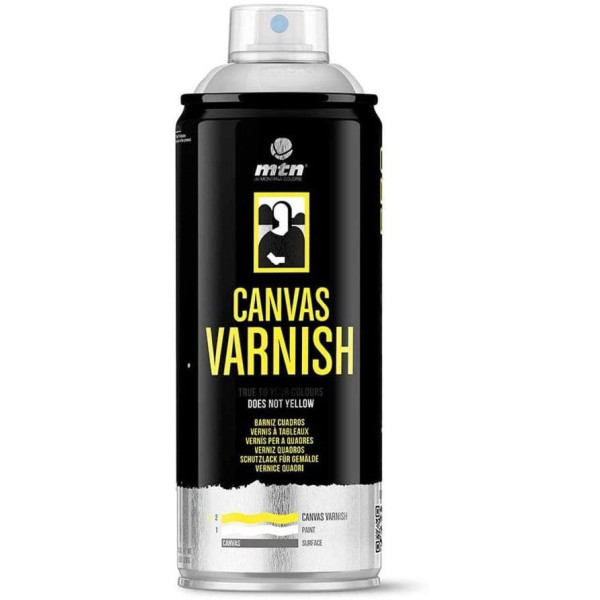 photo-Vernis à tableaux - Brillant - Anti-UV - Acrylique, aquarelle, huile - MTN PRO - 400ml