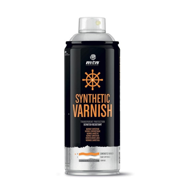 photo-Vernis - Synthétique - Brillant - Protection UV, chocs, intempéries - MTN PRO - 400ml