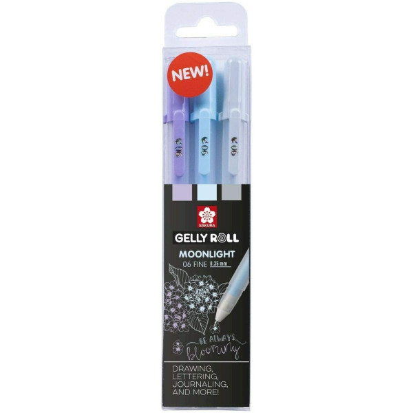 Sakura Gelly Moonlight Calm Set 3 - Royal Talens | Surdiscount