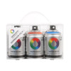 Lot de bombes de peinture - 6 couleurs - water based - Mtn | à seulement 26,95 €