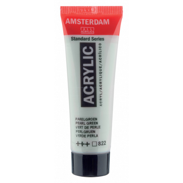 Peinture Acrylique en tube - vert perle - Amsterdam pas cher