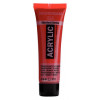 Peinture Acrylique en tube - rouge transp moy - Amsterdam pas cher