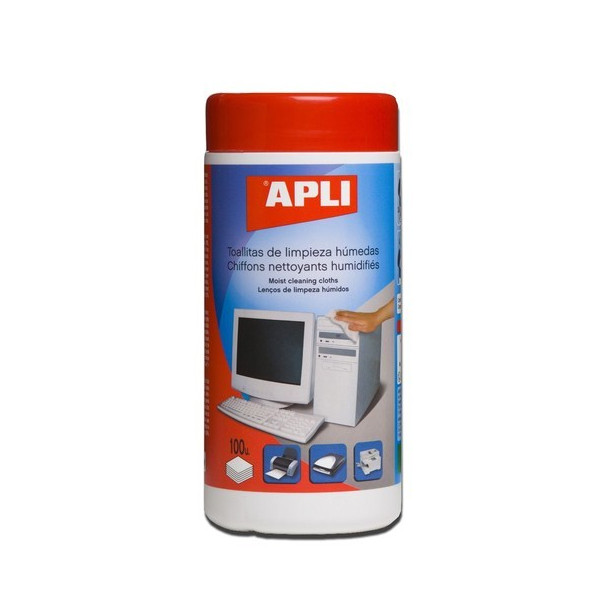 photo-Lingettes nettoyantes - Multi-usages - Tous supports - Apli