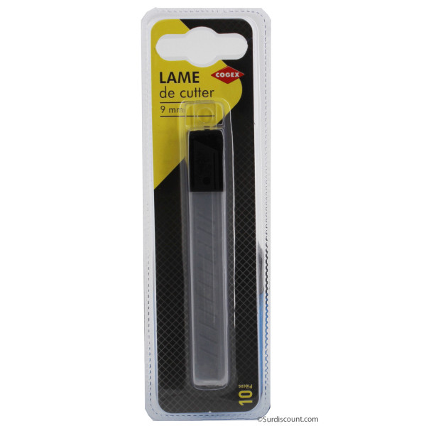 Lames cutter 9mm x10 - Cogex pas cher