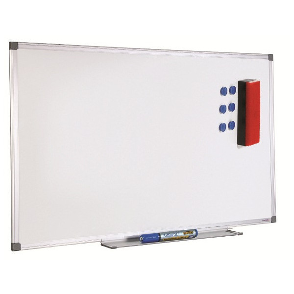 Tableau blanc laqué magnétique 45x60 - Juvénilia pas cher