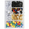 Punaise assortiment 225 pièces - Cogex | Surdiscount