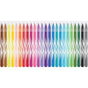 24 Feutres de coloriage - Pointe moyenne - Encre lavable - Maped - Color'peps jungle