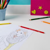 24 crayons de couleur - Coloriage - Très résistants - Maped - Color'peps Strong
