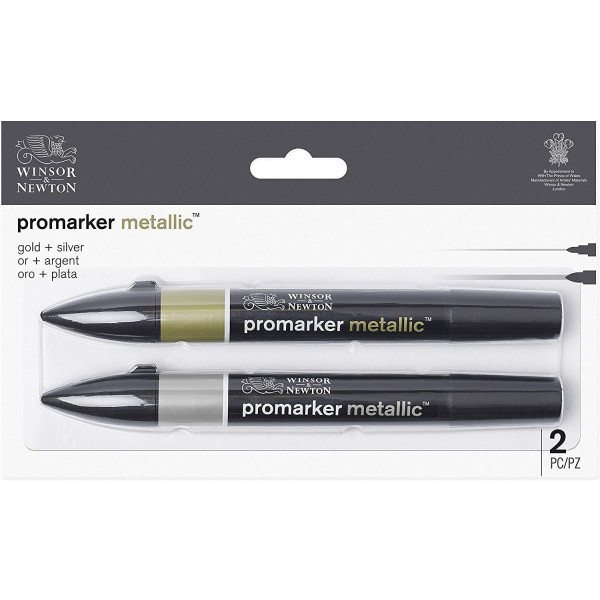 promarker-couleur-or-argent-double-pointe