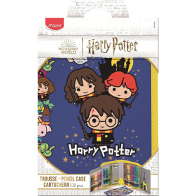 photo - Trousse garnie - Harry Potter - Coloriage et découpage - Ecole - 31 pièces - Maped