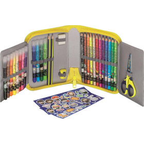 Trousse garnie - Harry Potter - Coloriage et découpage - Ecole - 31 pièces - Maped