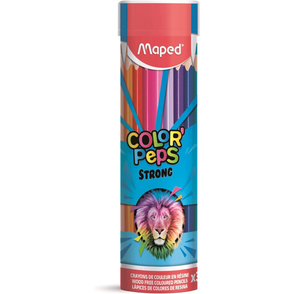 photo - Etui de 36 crayons de couleur - Ultra résistant - Color'Peps Strong - Maped