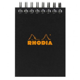 Bloc Notepad 75X105 A7 Petits Carreaux 5X5 80F - Rhodia pas cher