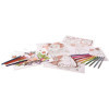 Coffret coloriage - Aquarelle - Pour enfant dès 7 ans - 5 modèles + 18 crayons - Maped