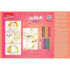 Coffret coloriage - Aquarelle - Pour enfant dès 7 ans - 5 modèles + 18 crayons - Maped