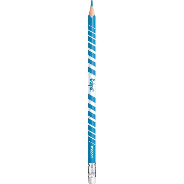 Crayons de couleur - Effaçables - Embout gomme - 24 couleurs - Maped Color'Peps Oops