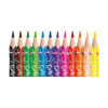 12 crayons de couleur - Mine résistante - Barbie - Ergonomique - Scolaire - Maped