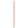 Crayons graphite - HB - Avec embout gomme - Couleurs pastel - Maped