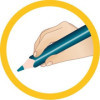 Crayons de couleur - Coloriage - Enfant dès 1 an - Mine large - 12 couleurs - Maped Jungle Fever