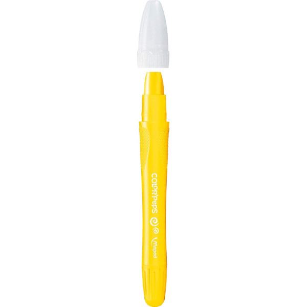 Crayons de couleur - Gel - Aquarellables - 6 couleurs - Coloriage - Enfant - Maped Color'peps