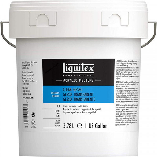 Liquitex gesso transparent 3,78L