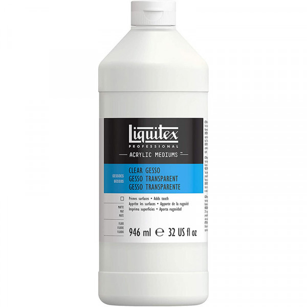 Liquitex Gesso Acrylique Transparent 946ml pricx discount
