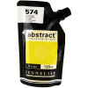 Sachet de peinture Sennelier Acrylique Abstract 120ml Jaune Primaire Pas Cher