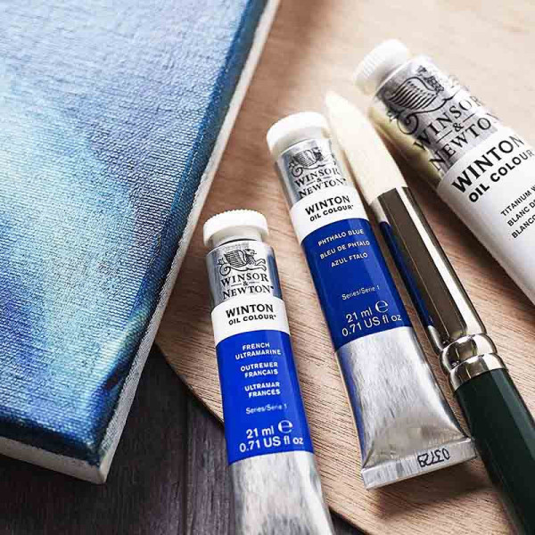Peinture à l'huile Winton 200 ml 331 Noir d'Ivoire - Winsor et Newton