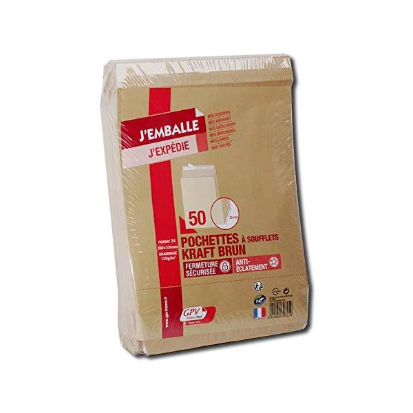 paquet-50-kraft-pochettes-a-soufflets-brun-fermeture-securise-anti-eclatement