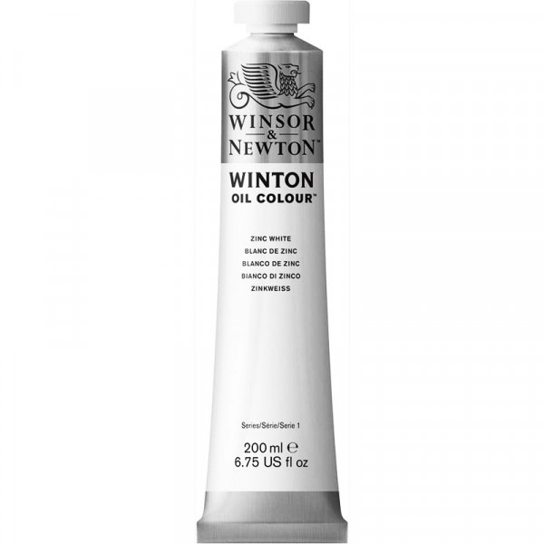 Peinture à l'huile Winton 200 ml 748 Blanc De Zinc- Winsor et Newton Pas Cher
