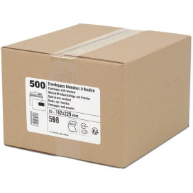 paquet-enveloppe-blanche-fenetre-format-C5-162x229mm-45x100-carton