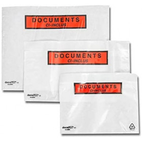 Lot de 100 pochettes documents ci-inclus format A5 - GPV | Surdiscount