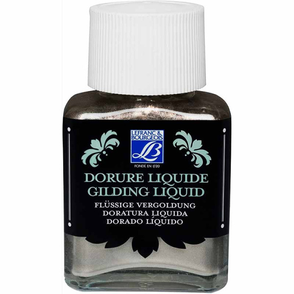 Flacon Dorure Liquide 75ml Etain - L&B Pas Cher