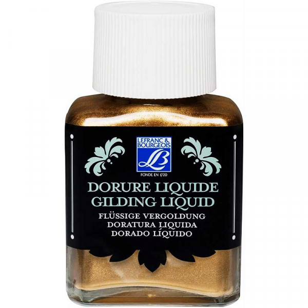 Flacon Dorure Liquide 75ml Laiton- L&B Pas Cher