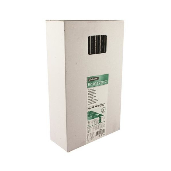 Lot de 100 anneaux reliure plastique format A4 - Fellowes | Surdiscount