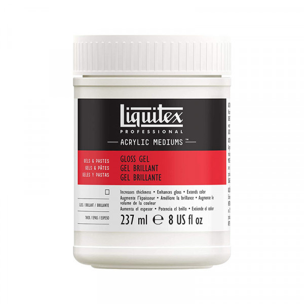 Gel brillant - Acrylic Mediums - 237 ml - Liquitex pas cher