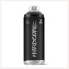 photo - Bombe de peinture - Noir satiné - RV-0903 - Hardcore MTN - 400ml